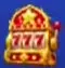 Red and gold 777 slot-machine icon for Jackpot Roll.