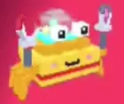 Prize Claw Crab, a yellow crab with raised mechanical claws.